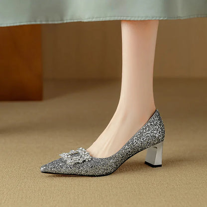 Glittering Gloria High Heels