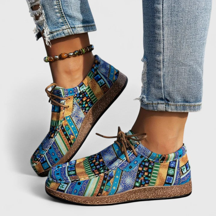 Zara | Boho Sneaker voor Dames Kleurrijk & Comfortabel