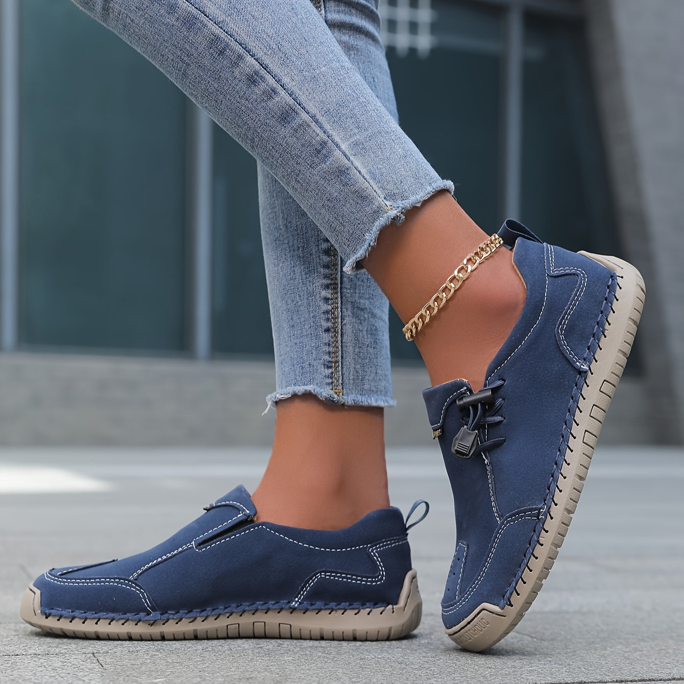 Jade | Zapatilla Slip-On de Confort con Plantilla Ergonómica