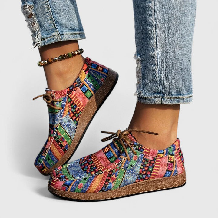 Zara | Boho Sneaker voor Dames Kleurrijk & Comfortabel