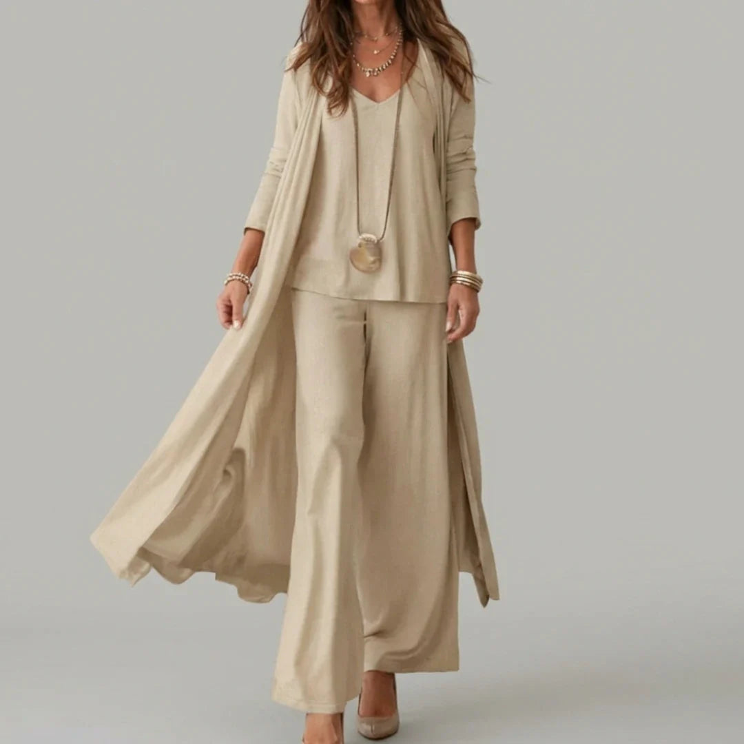 Raquel | Tres Piezas Elegante para Ocasiones Especiales
