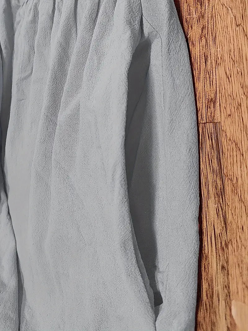 Olive | Vestido largo de mujer con corte imperio y bolsillos laterales