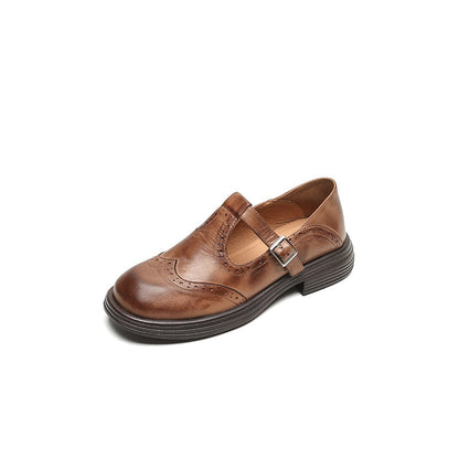 Mattea | Chic Van Leer Mary Janes