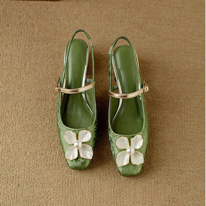 Genuine Slingback Heels