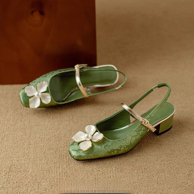 Genuine Slingback Heels