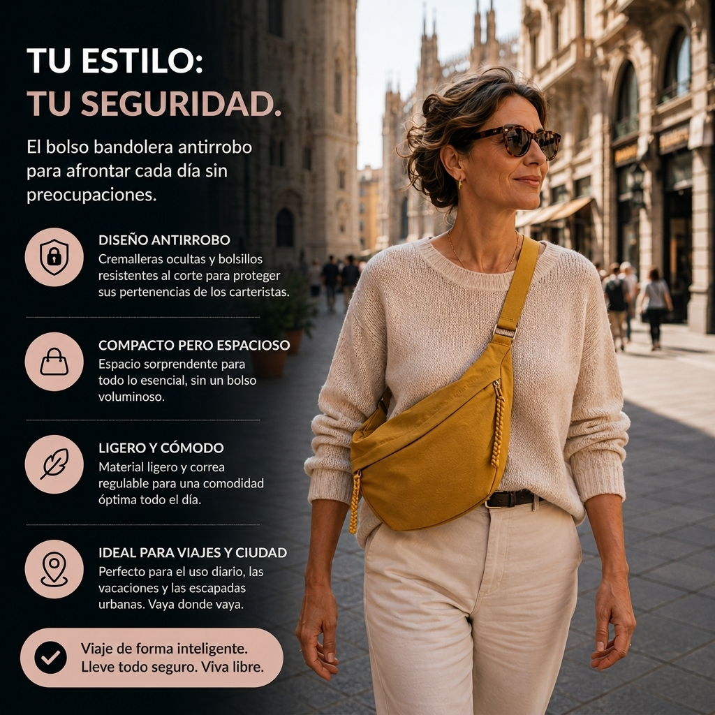 Rossella | Bolso Bandolera Acolchado Gris