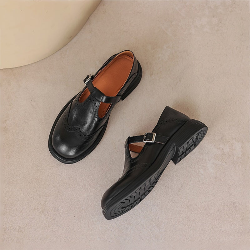 Mattea | Chic Van Leer Mary Janes