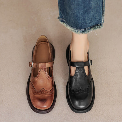 Mattea | Chic Van Leer Mary Janes